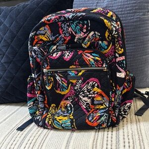 Vera Bradley Butterfly Flutter campus XL Backpack